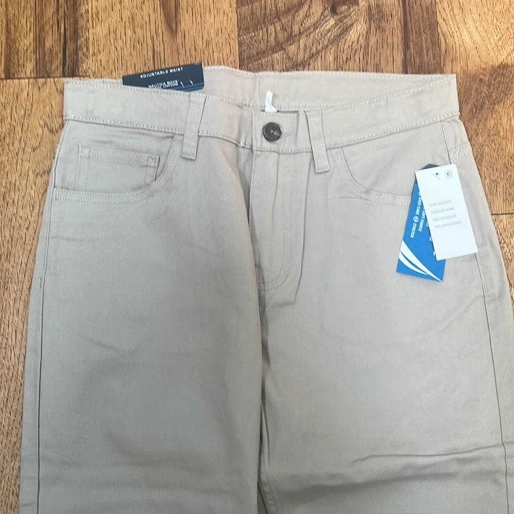 NWT Nautica School Uniform Boy’s Khaki Pants Size 16